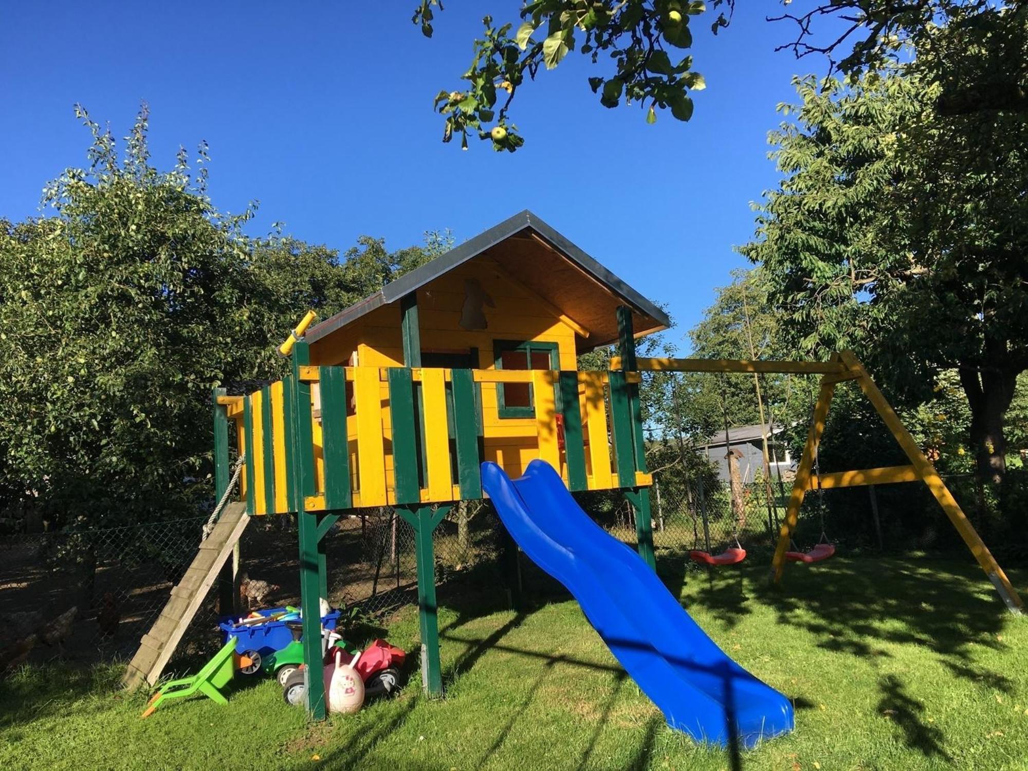 Ferienwohnung Fewo Storchennest Zirkow Exterior foto